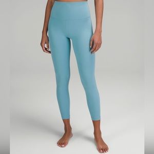 lululemon athletica Blue High-Waisted Leggings